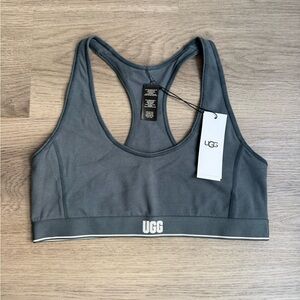 *NWT* Ugg Women’s Missy Logo Bralette Stormy Seas Size M